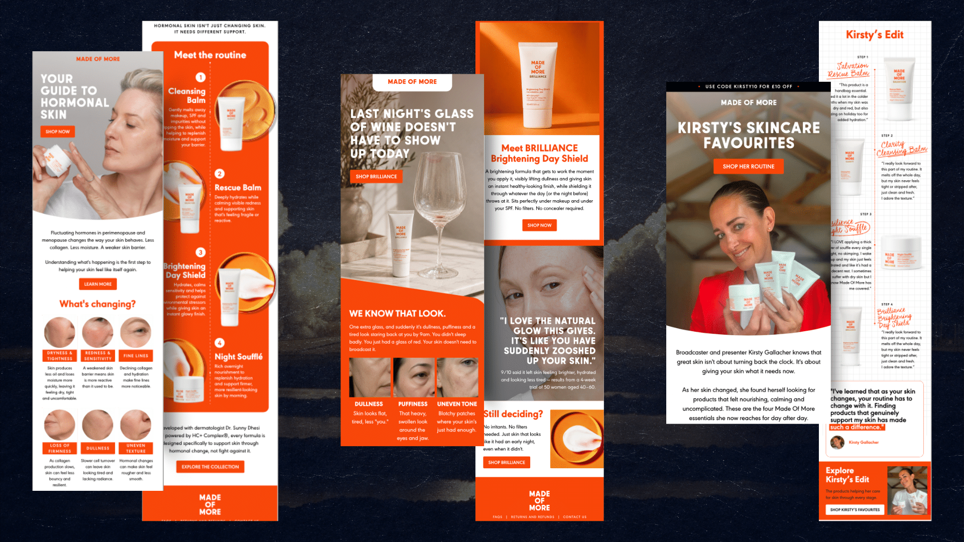 Made of More email marketing work by Sendfluence